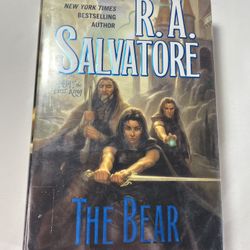 The Bear Saga of the First King by R.A. Salvatore 2010 First Edition Hardback