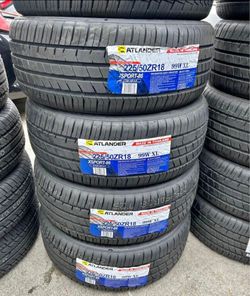 225/50R18 Atlander Set Of 4 New Tires