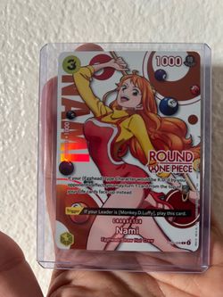 Nami Round 1 OP TCG PROMO card