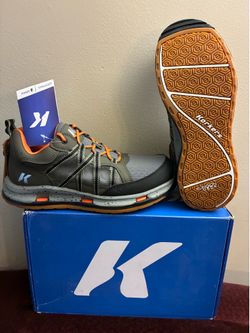 Korkers All Axis Men's Shoe Green w/Interchangeable Sole sizes 10 & 11