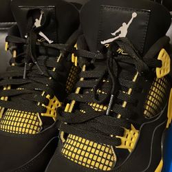 Yellow Thunder 4s size 10