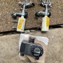 Sprinkler System With Timer