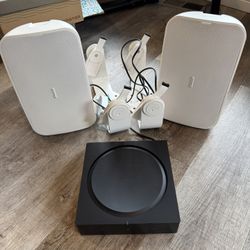 Sonos Amp (current Gen) And Sonance Outdoor Speakers