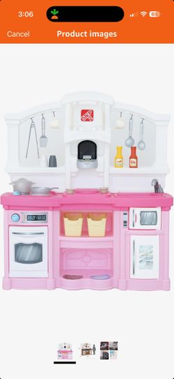 Pink Play Kitchen (step 2)