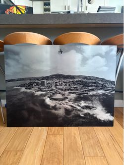 La Jolla Cove art piece