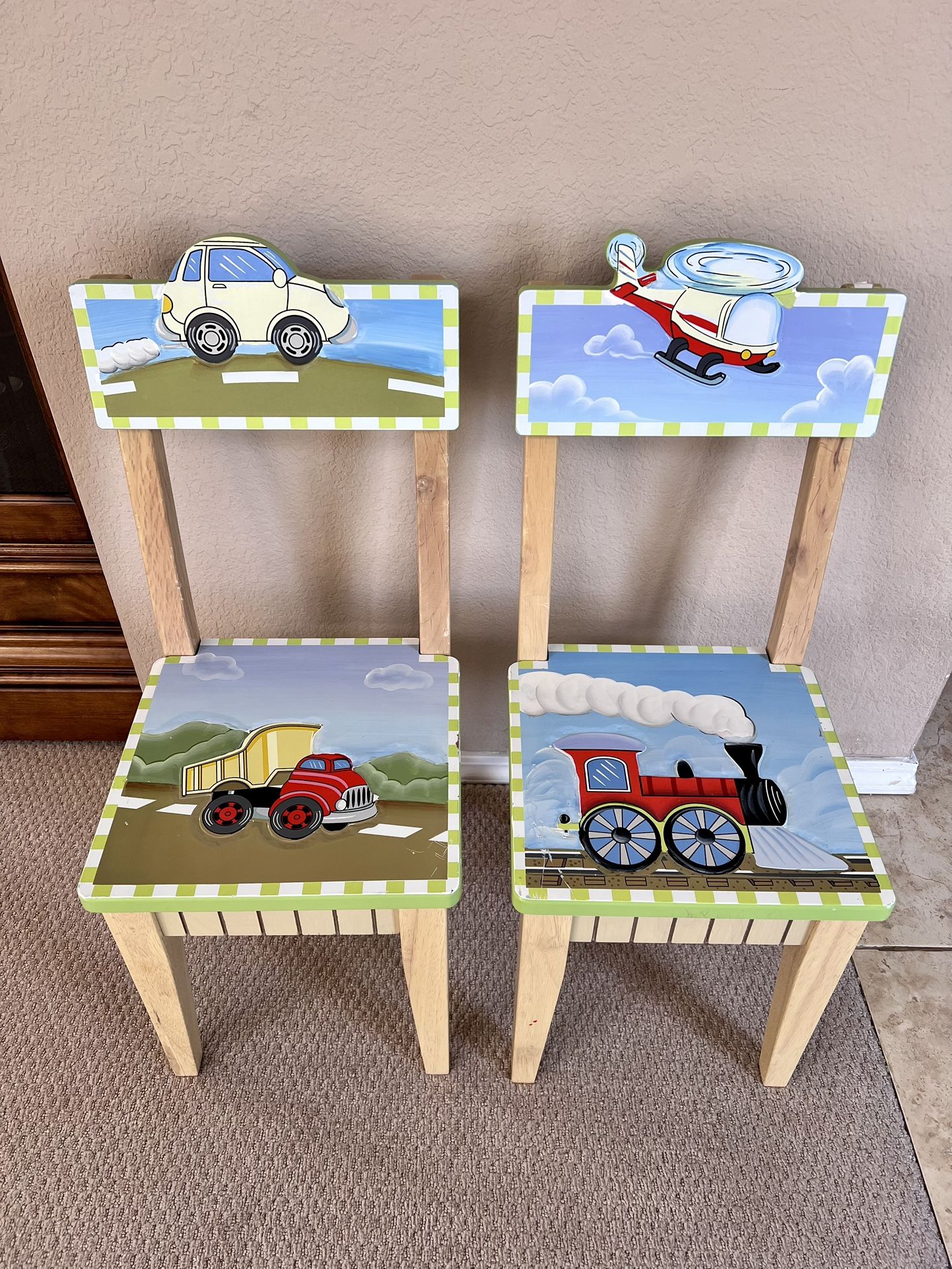Kids Stools Chairs Wood