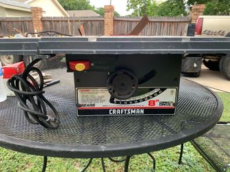TABLE SAW CRAFTSMAN $60