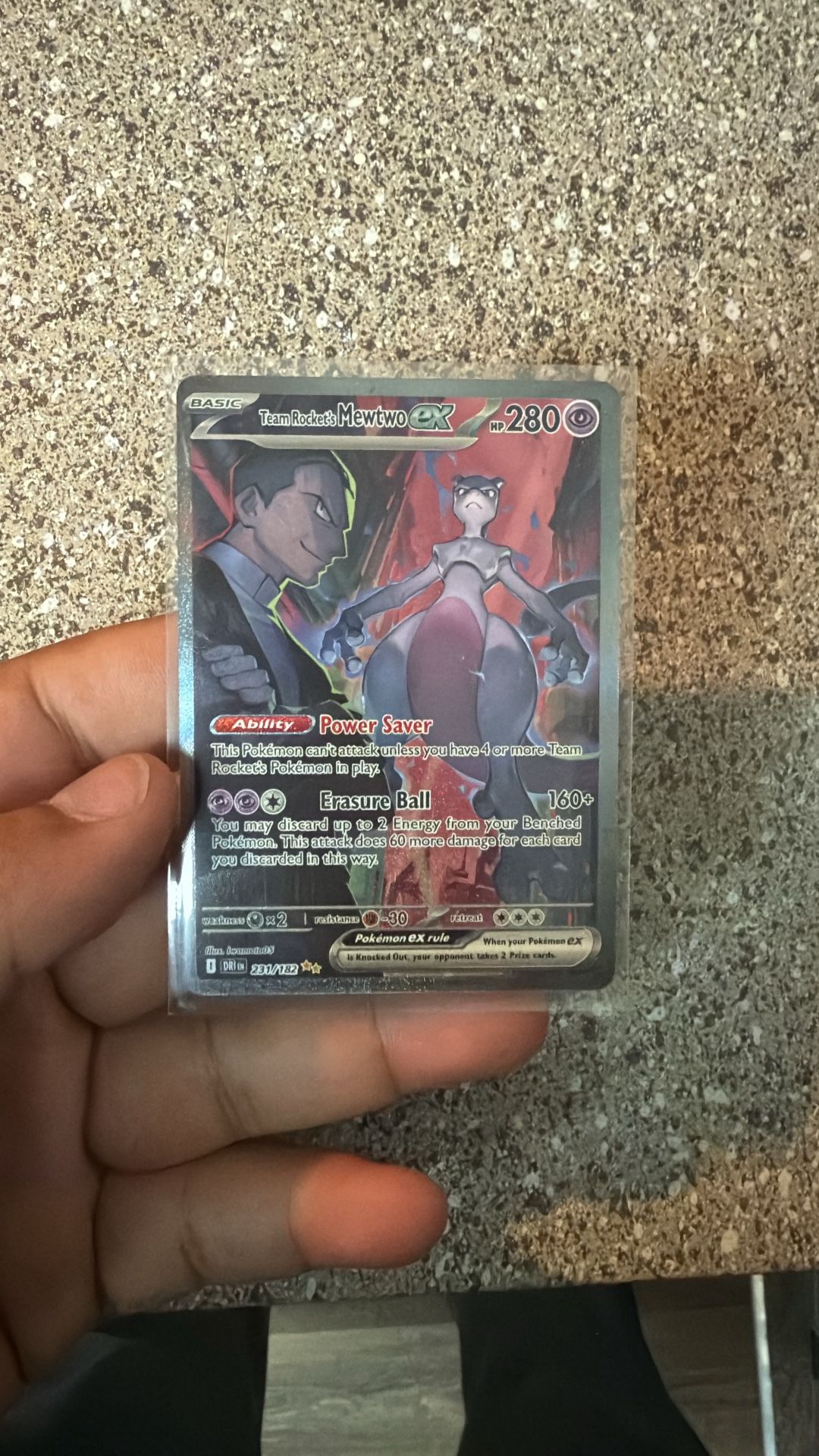 Pokemon - Team Rockets Mewtwo SIR - NM