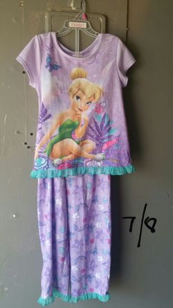 Tinkerbell pijamas sz 7/8