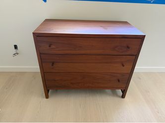 Crate and Barrel wood dresser