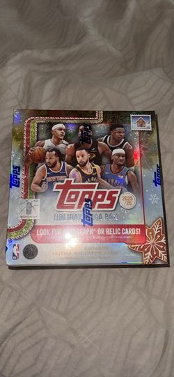 2025 -26 Topps Holiday Basketball - Factory Sealed - Mega Box