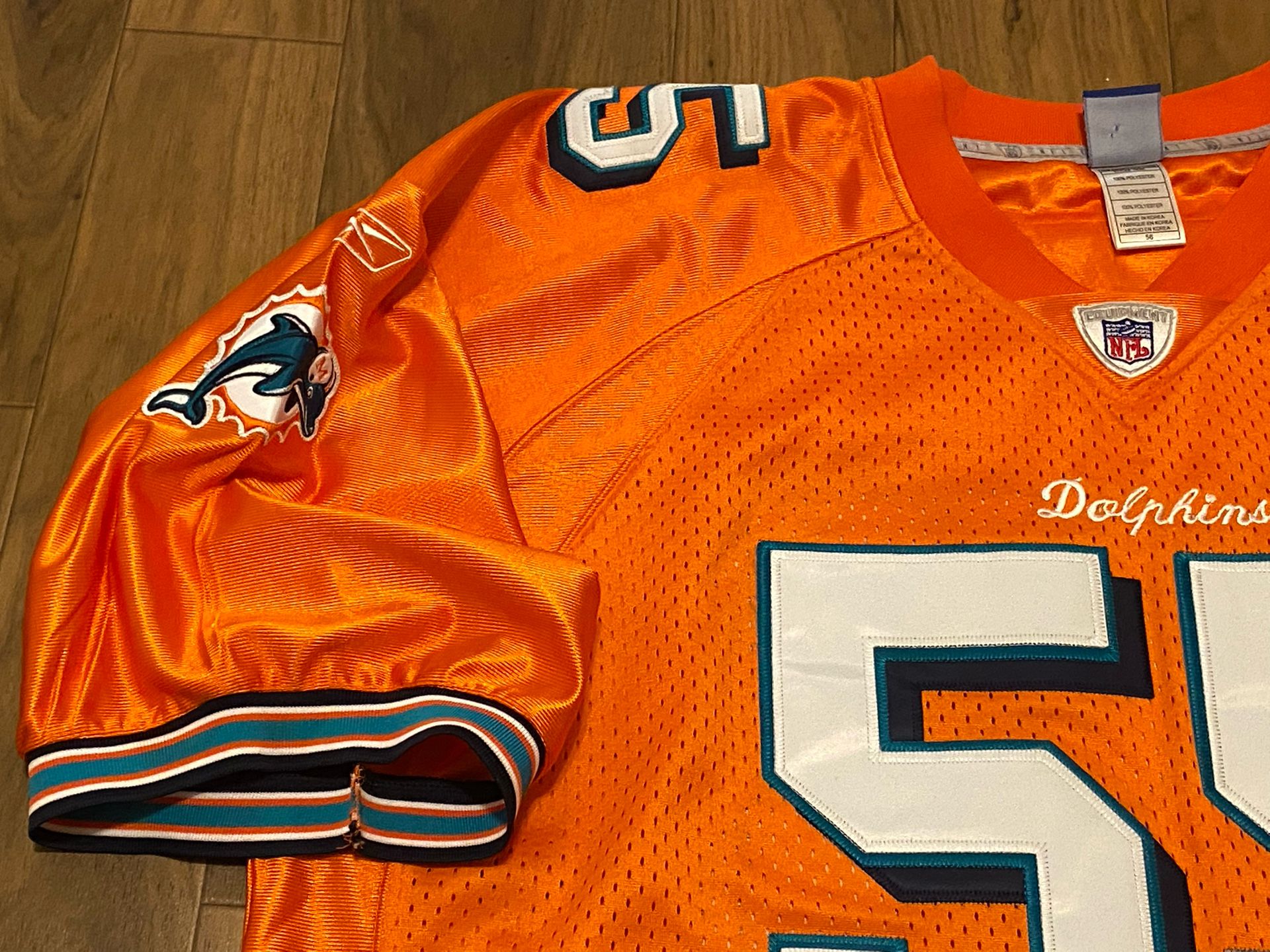Miami Dolphins Jersey/ 56 XXL