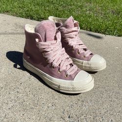 Converse Chuck 70 Ribbon Laces Pink Shoes