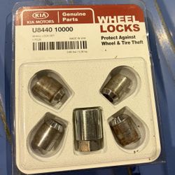 Wheel Lock Set / Kia Genuine