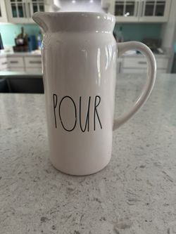 Rae Dunn Water Or Tea Pitcher