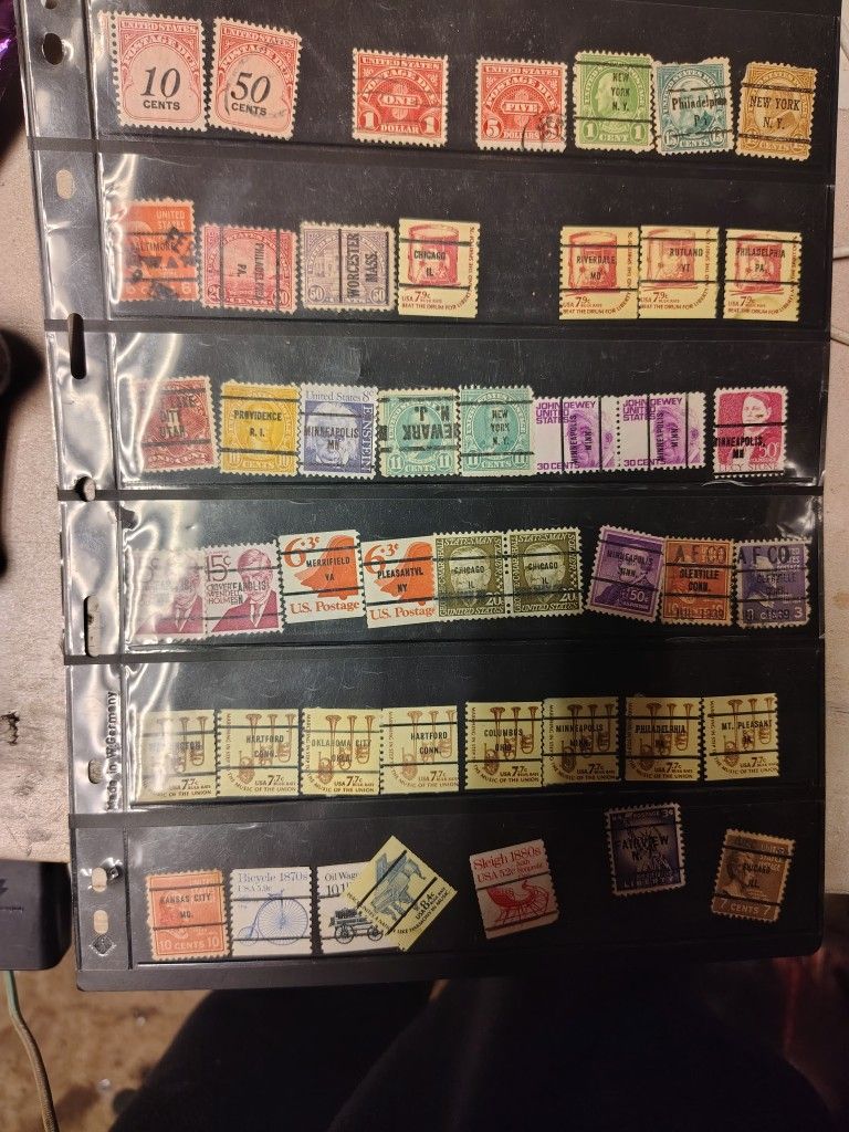 Very Old Stamp Collection