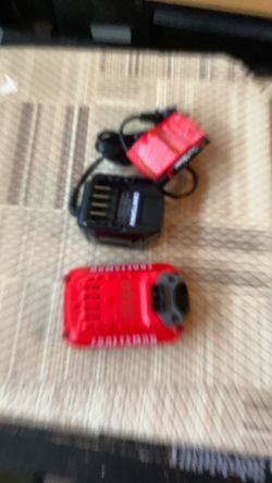 Craftsman battery and charger NEW