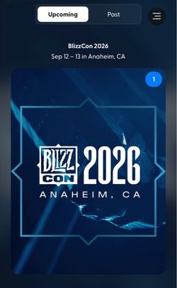 BlizzCon 2026 2-Day Event Pass