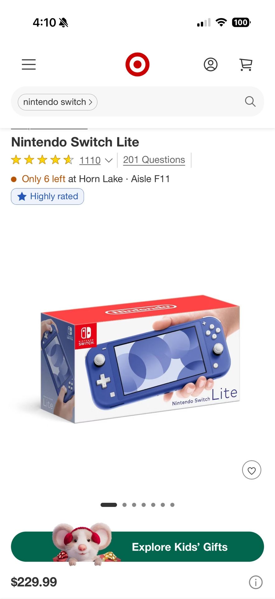 Nintendo Switch Lite