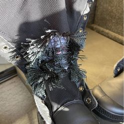 Palladium Floral Lined Combat Boots