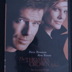 Thomas Crown Pierce Brosnan DVD 