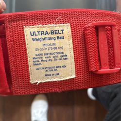 Ultra-belt For Weight Lifting 
