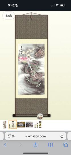 Chinese Silk Wall Scroll