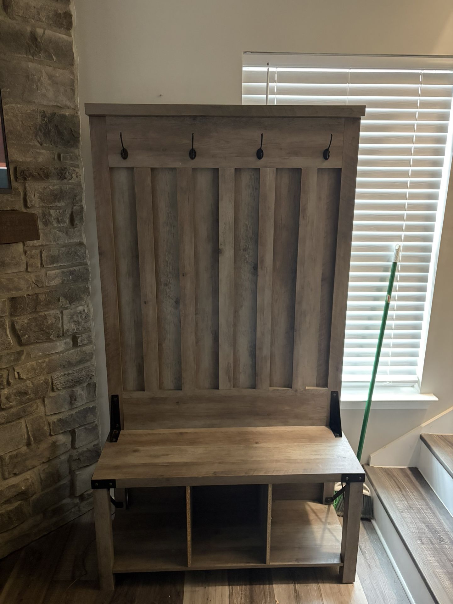 Coat Rack Bench 