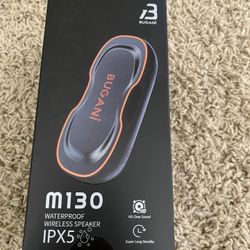 Bluetooth Speaker, Bugani Portable Bluetooth Speaker 5.0, Clear Stereo, Rich Bass,Waterproof Speaker