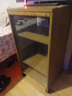Media cabinet 18"X18"X39"