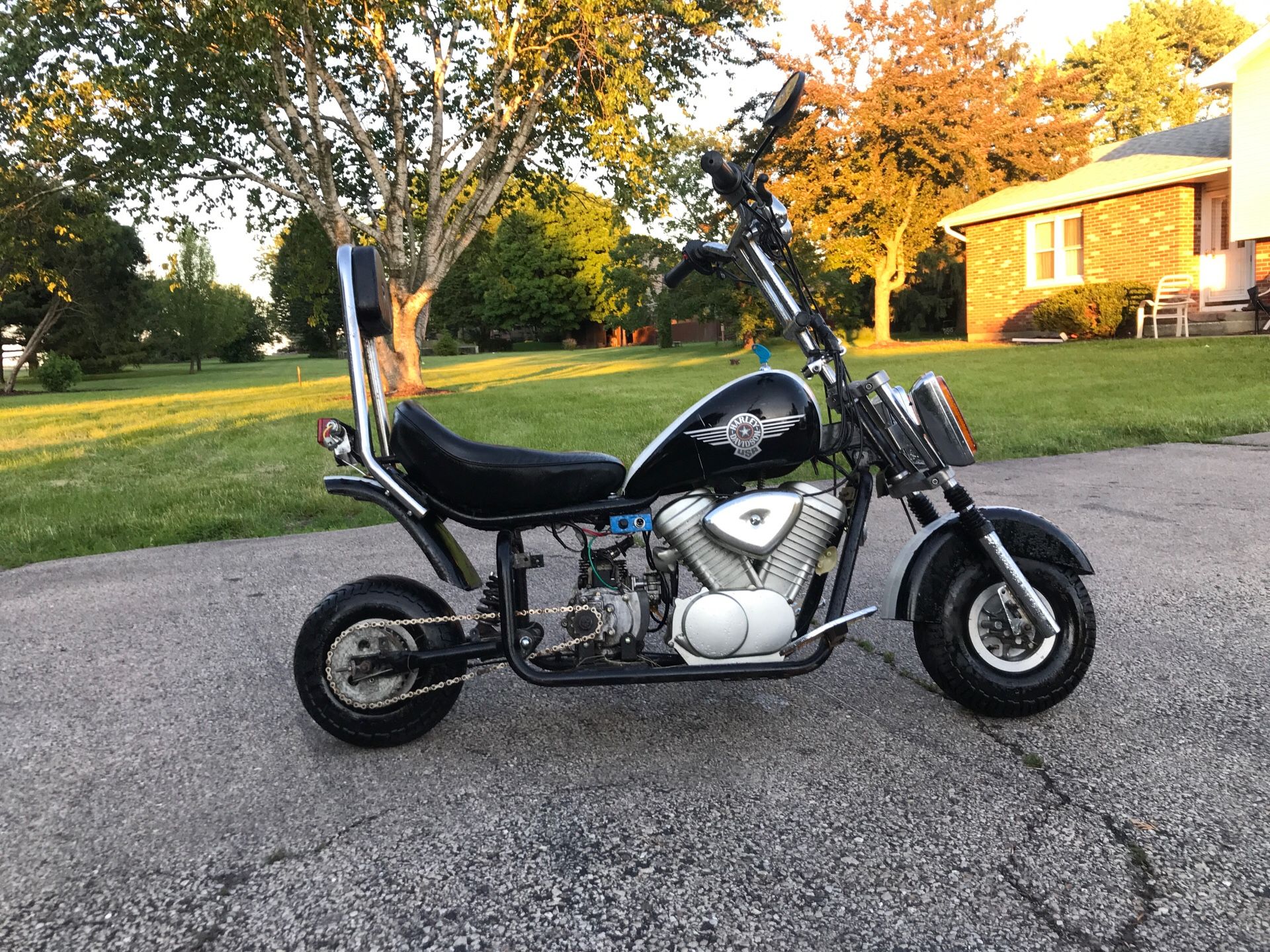 Harley Davidson mini bike will come with 212cc engine
