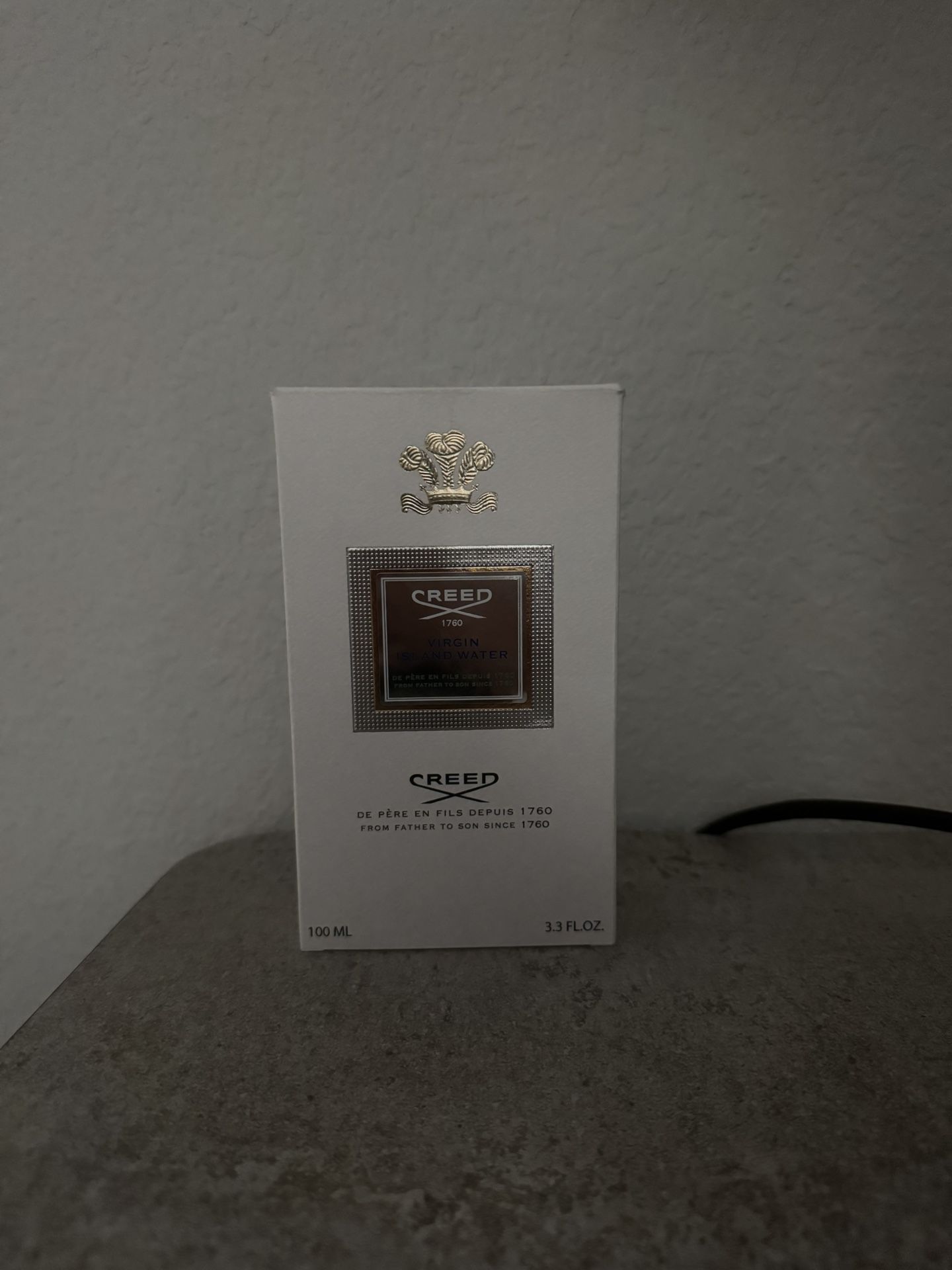 Creed Virgin Island Water