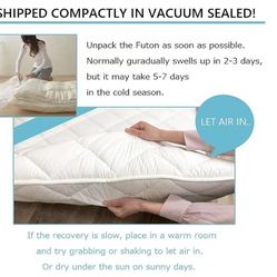 Full Foldable Japanese Futon Mattress 