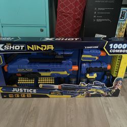 X-Shot Ninja Justice Play Gun - Similar To Nerf