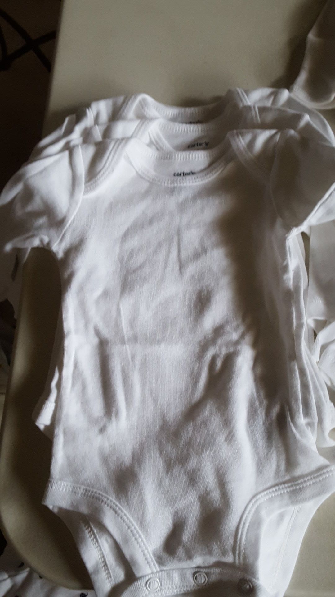Carter's long sleeve onesies