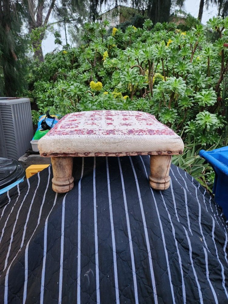 Vintage Indian Ottoman