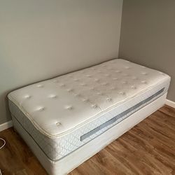 Twin mattress and spring box
