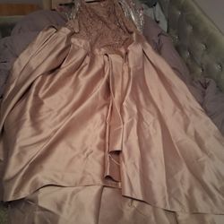 Blush Pink Formal / Prom Dress (Size 22)