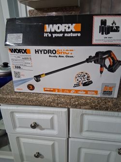 Hydroshot pressure cleans everything