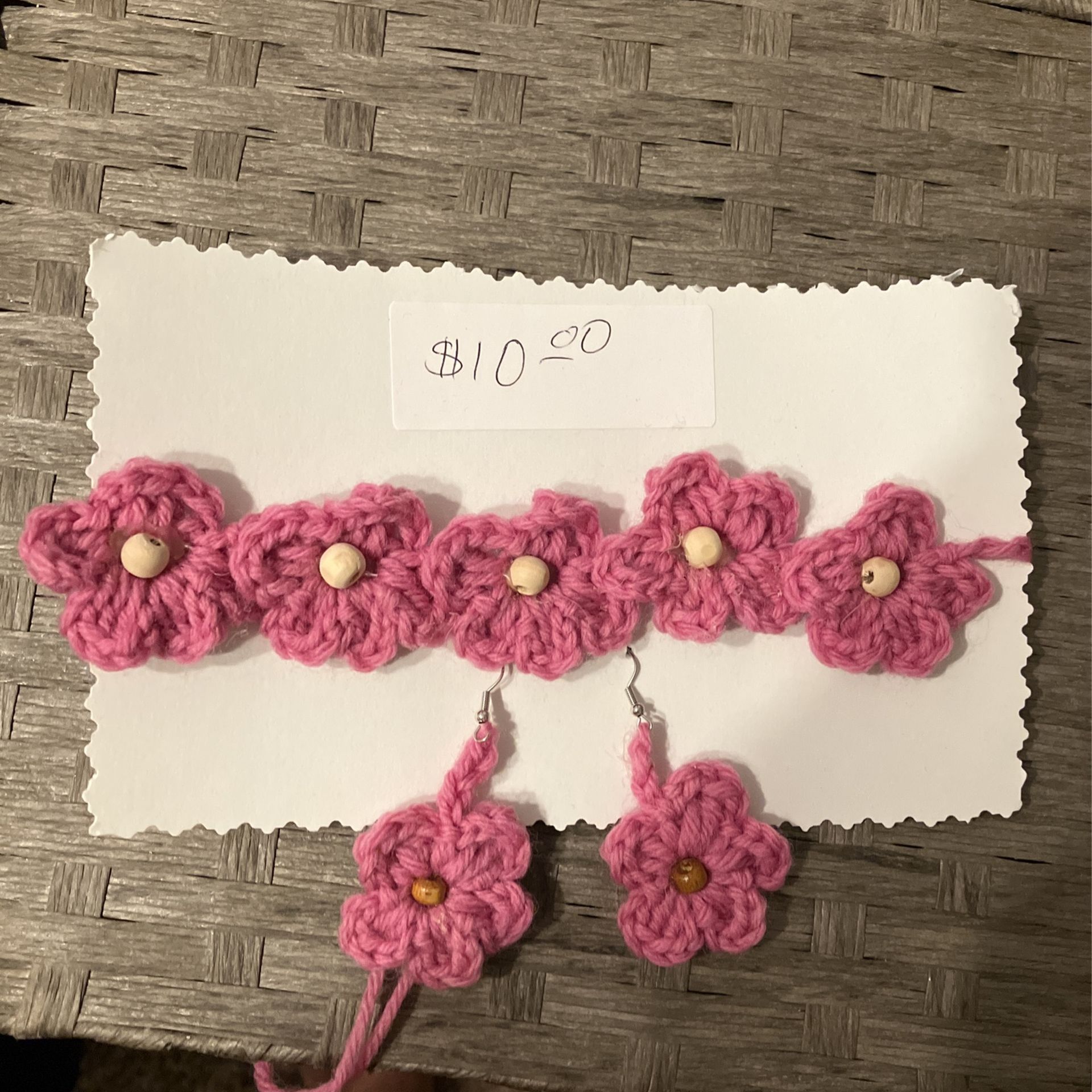 Choker/ Headband & Earrings