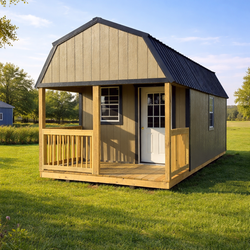 10x24 Lofted Barn Cabin- READY TO GO!