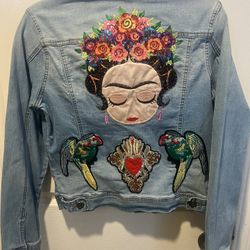 Women’s Frida Kahlo Denim Jacket