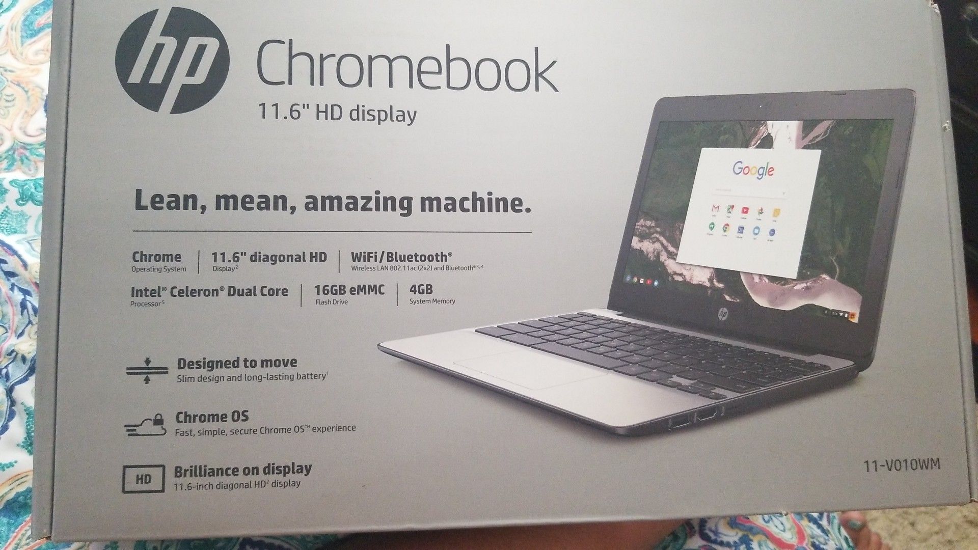 Chromebook 11.6HD display
