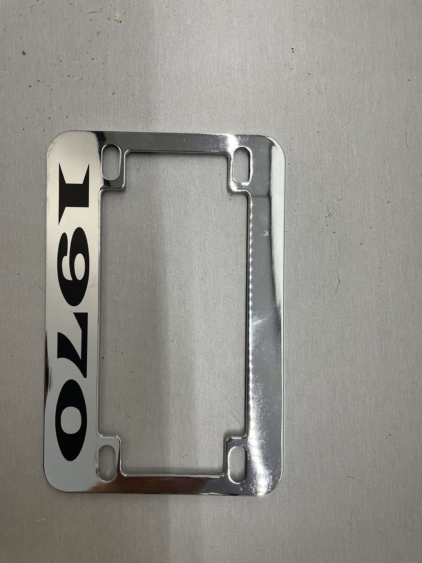 Motorcycle License Plate Frame