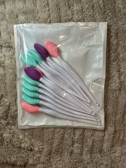 silicone exfoliating lip brushes