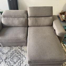 Ashley Mabton Sofa. Grey 