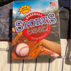 Baseball sports geek trivia addition Card Game