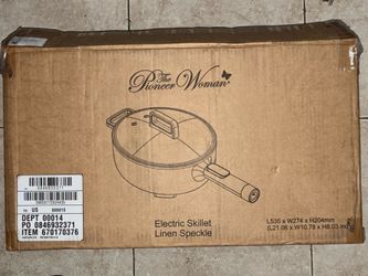 The pioneer woman electric skillet
