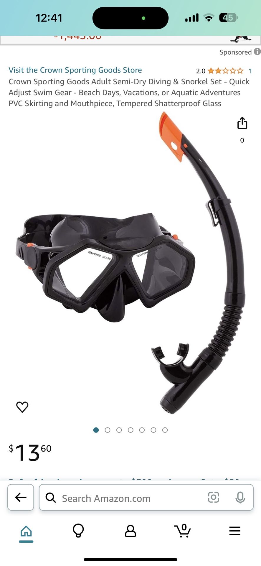 Snorkel Set