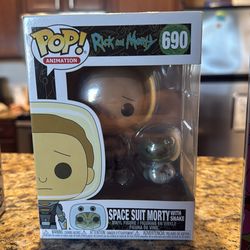 Rick and Morty funko Pop Space suit Morty